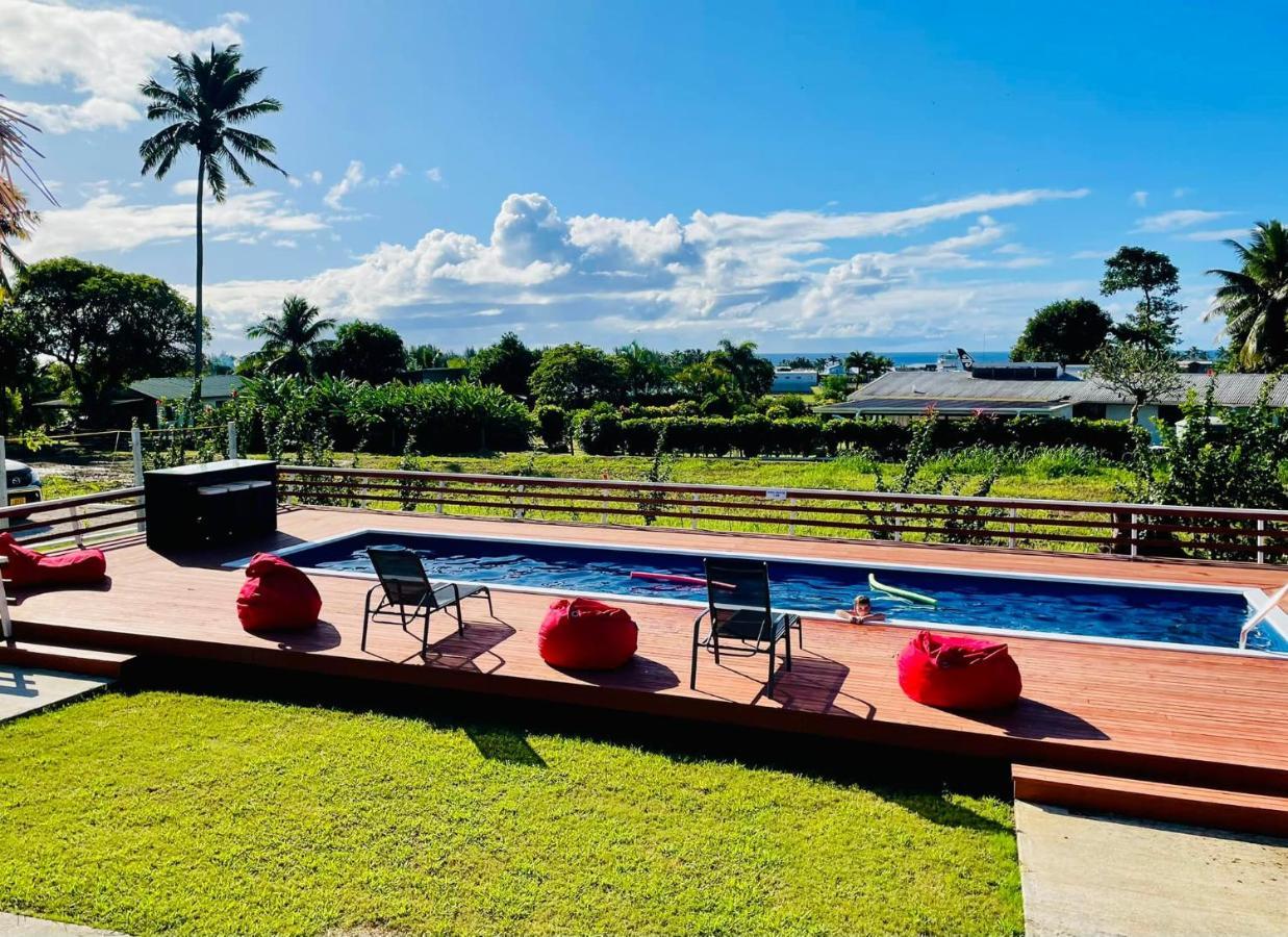 Red Hibiscus Villas Rarotonga Luaran gambar